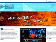 Tablet Screenshot of egegorselsanatlar.com